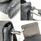 Louis Vuitton Shoulder Bag District MM Damier Infini Leather Onyx Black — view 7