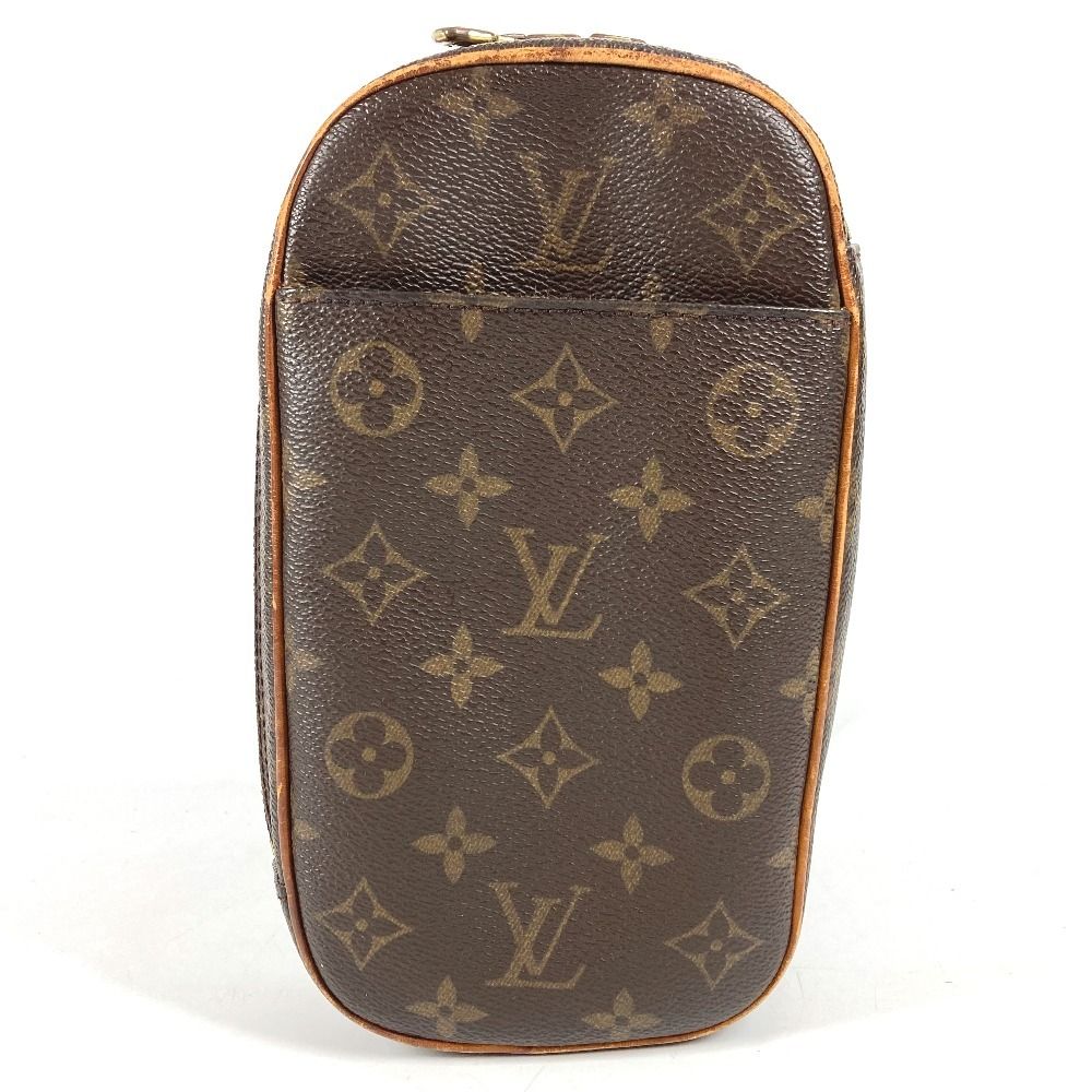 Louis Vuitton Belt Bag Pochette Gange Monogram Canvas Brown
