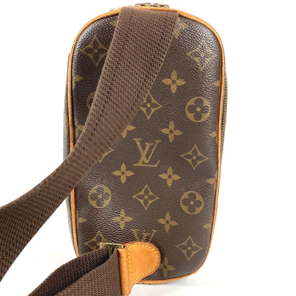 Louis Vuitton Belt Bag Pochette Gange Monogram Canvas Brown — view 2