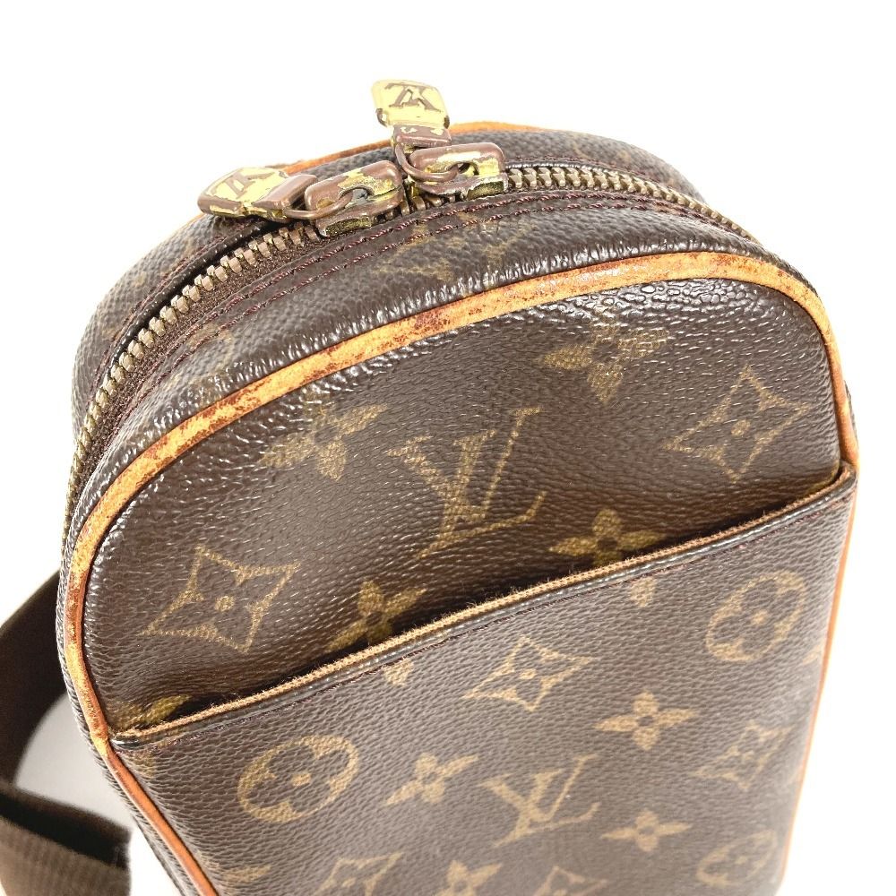 Louis Vuitton Belt Bag Pochette Gange Monogram Canvas Brown — view 7