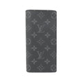 Louis Vuitton Monogram Eclipse Portefeuille Brazza Wallet