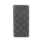 Louis Vuitton Monogram Eclipse Portefeuille Brazza Wallet