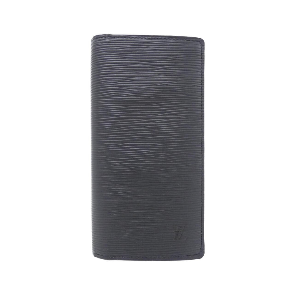 Louis Vuitton Epi Monogram Eclipse Portefeuille Brazza Wallet