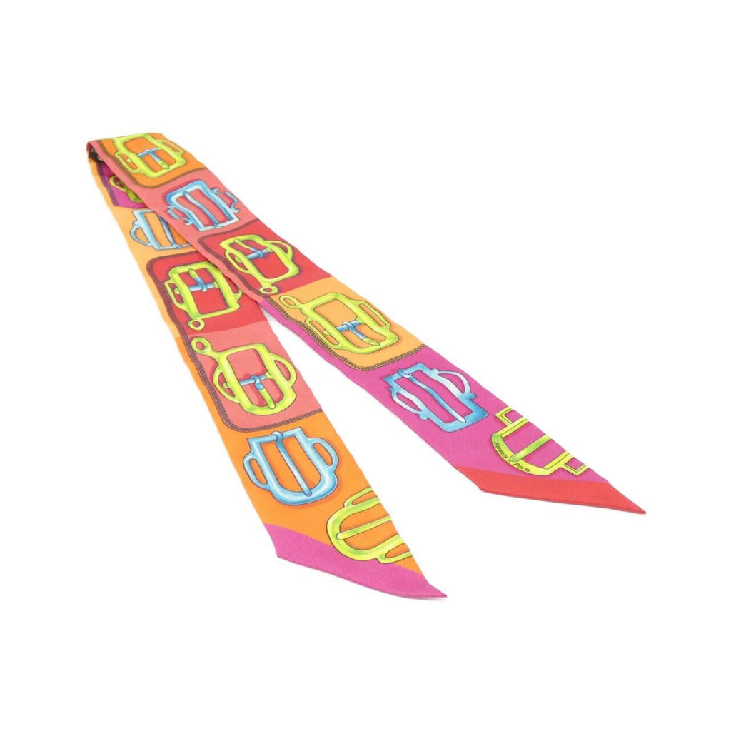 Hermes Twilly Scarf Pink