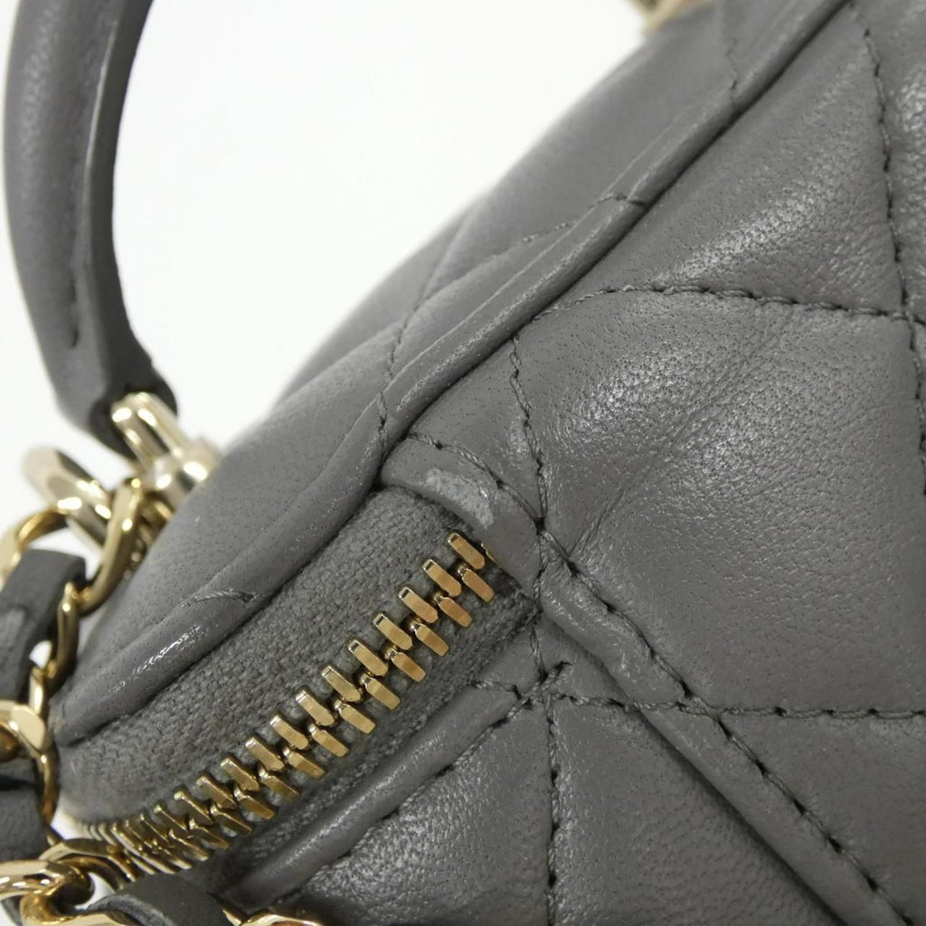Chanel Bag Handbag Gray — view 6