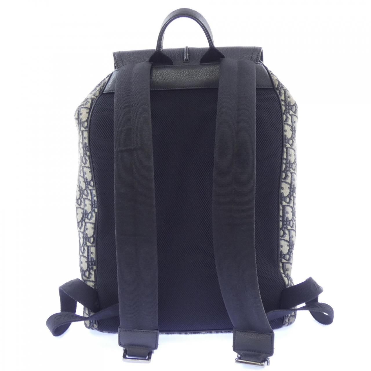 Dior Motion Oblique Jacquard Backpack — view 3