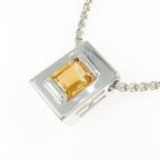 Hermes Citrine Necklace Beige — view 3