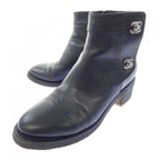 Chanel Turnlock Boots Black — view 3