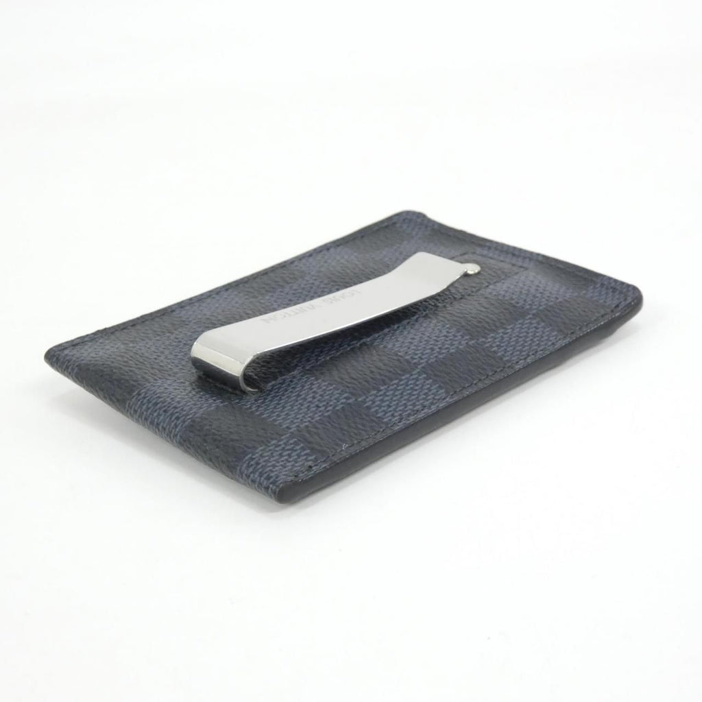 Louis Vuitton Damier Cobalt Card Holder Pince Case — view 3