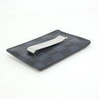 Louis Vuitton Damier Cobalt Card Holder Pince Case — view 3