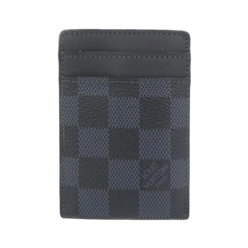 Louis Vuitton Damier Cobalt Card Holder Pince Case