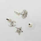 Chanel Earrings Silver — view 3