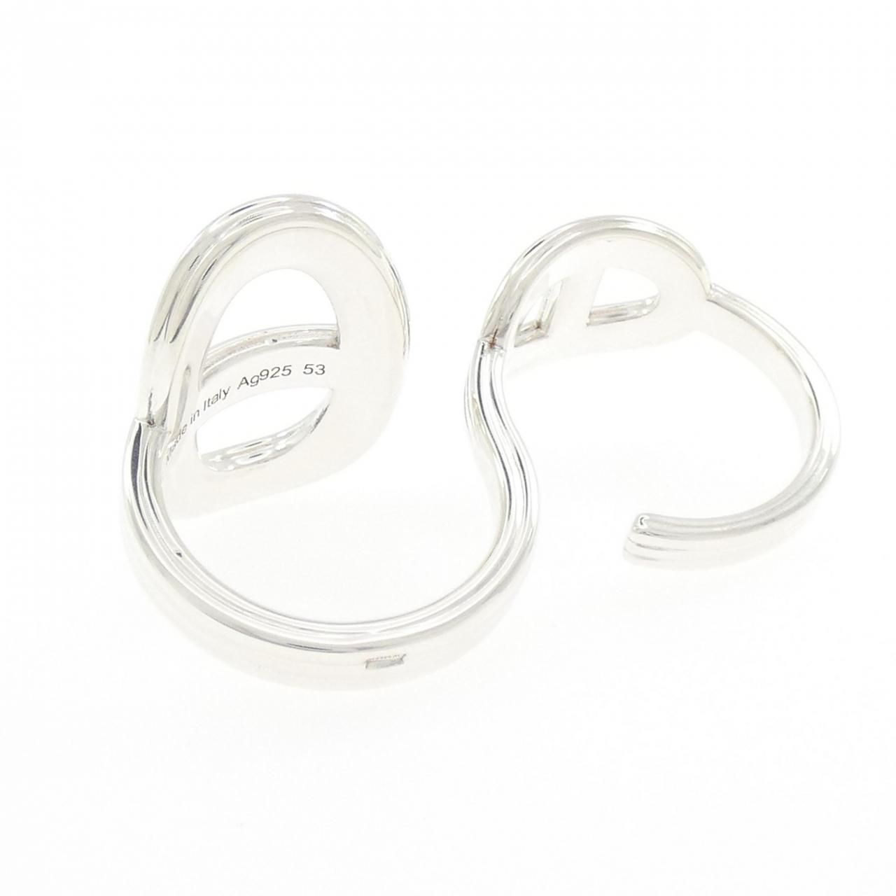 Hermes Chaine D'ancre 24 Double Ring — view 3