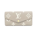 Louis Vuitton Bicolor Monogram Empreinte Portefeuille Sarah Wallet
