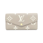 Louis Vuitton Bicolor Monogram Empreinte Portefeuille Sarah Wallet