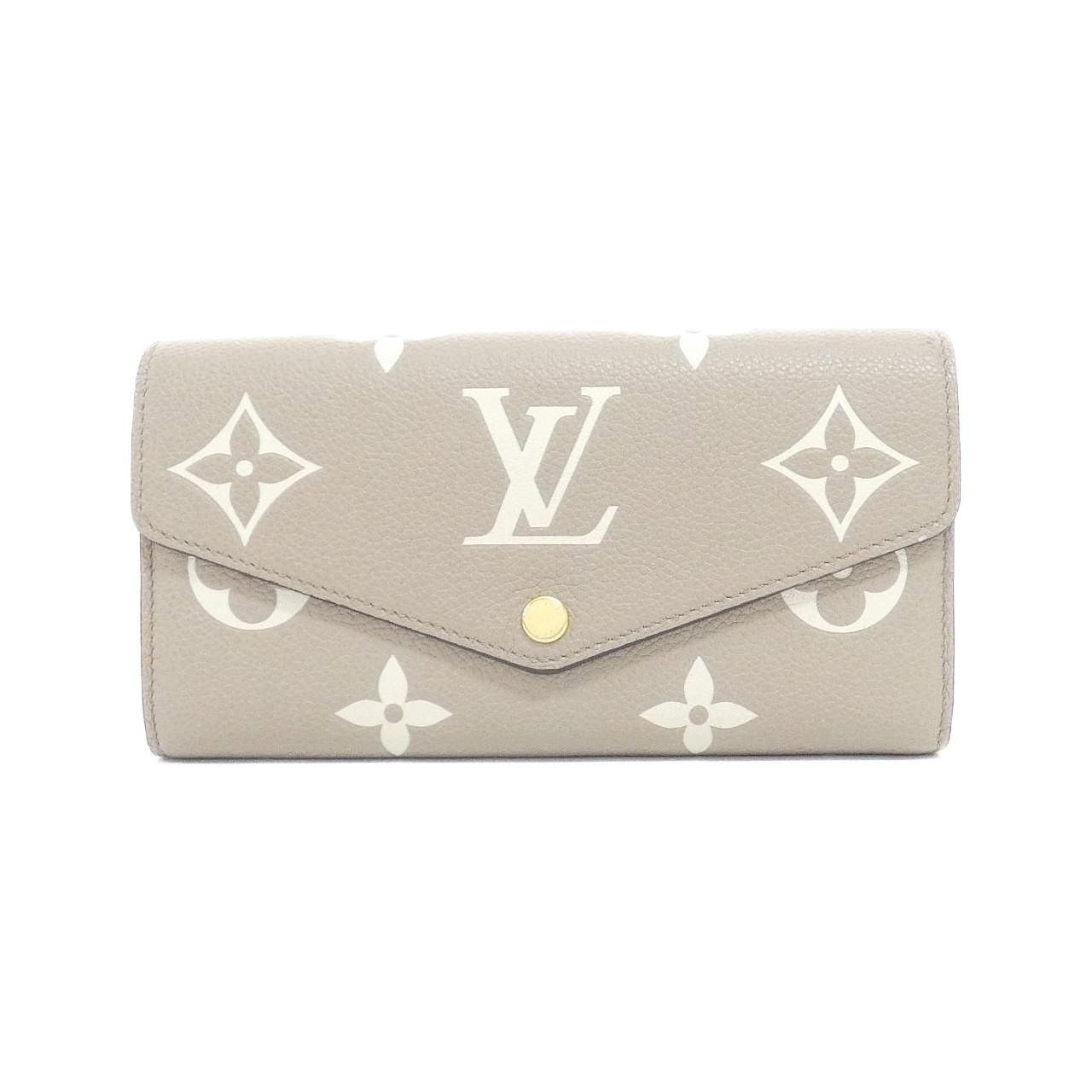Louis Vuitton Bicolor Monogram Empreinte Portefeuille Sarah Wallet