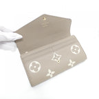 Louis Vuitton Bicolor Monogram Empreinte Portefeuille Sarah Wallet — view 5