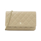 Chanel Timeless Classic Line Chain Wallet Shoulder