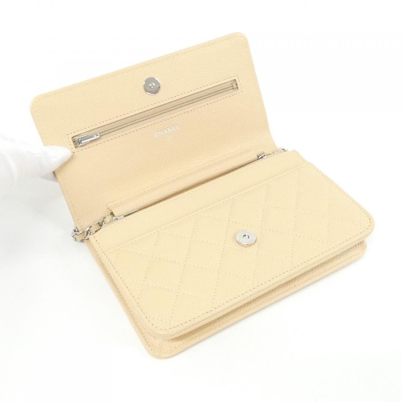Chanel Timeless Classic Line Chain Wallet Shoulder — view 6