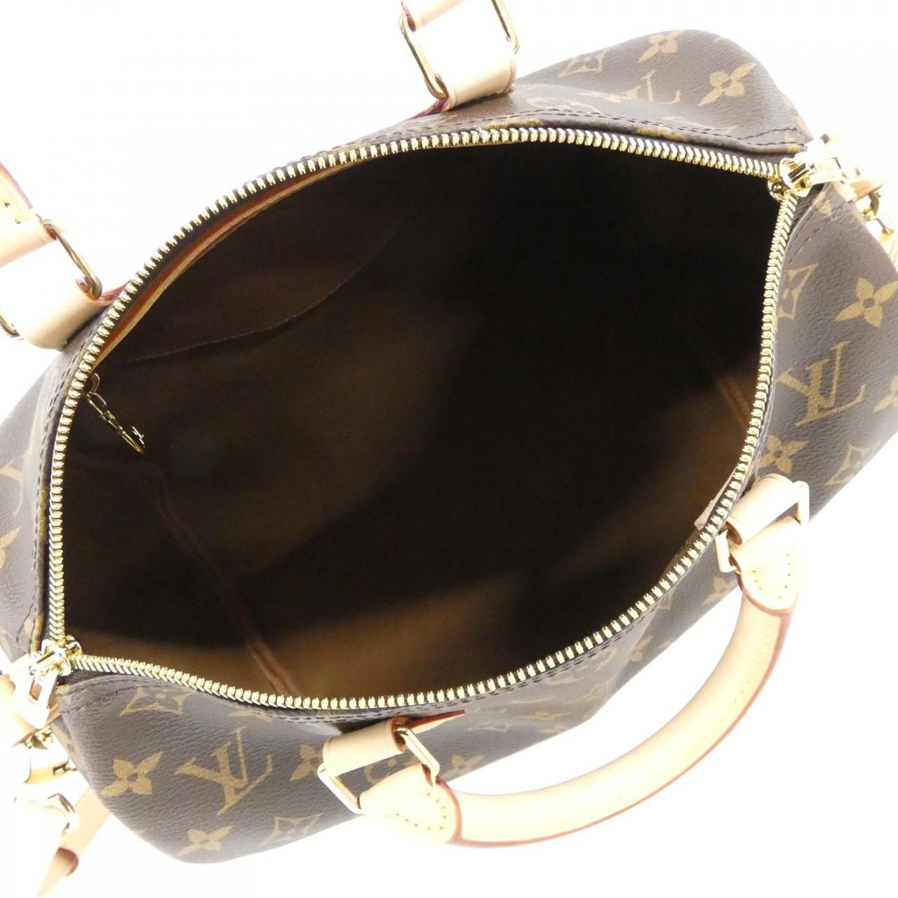 Louis Vuitton Monogram Speedy Bandouliere 30 cm Boston — view 5