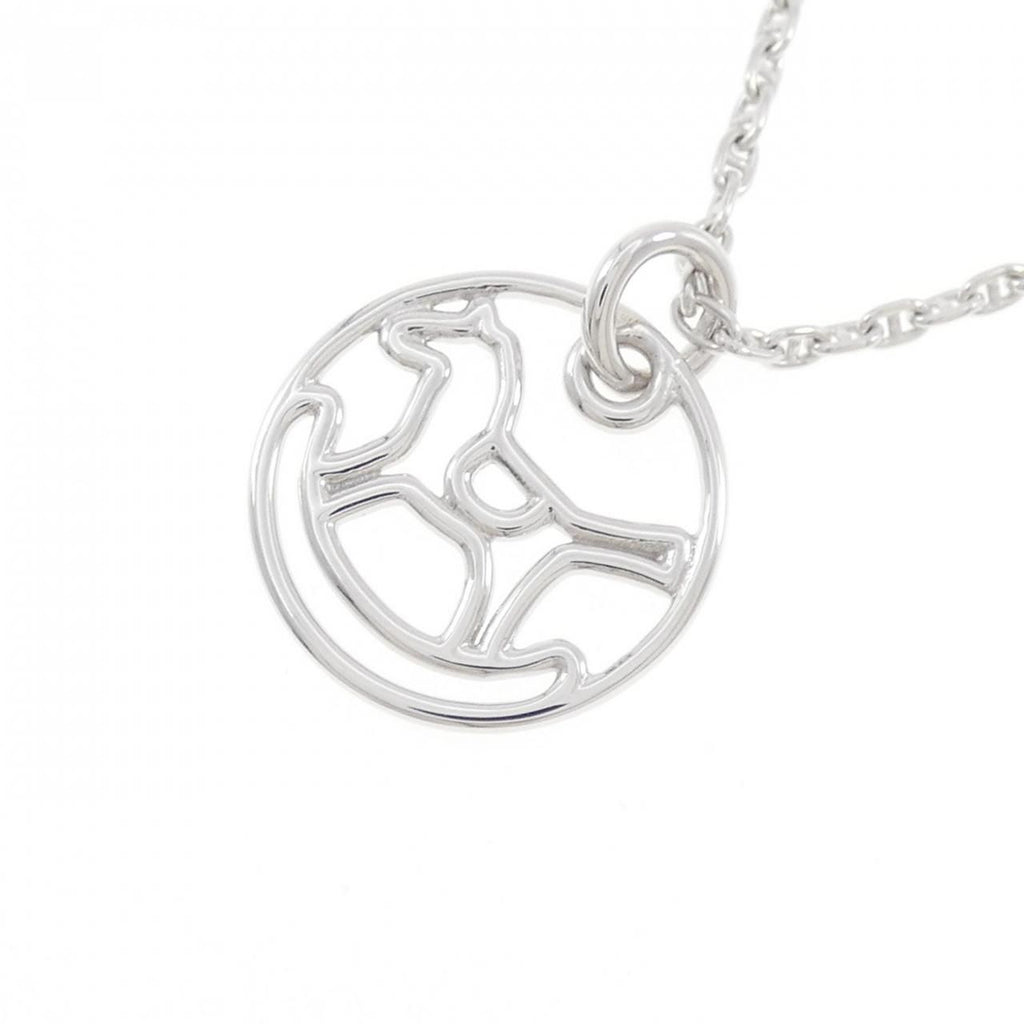 Hermes Necklace White Gold — view 3