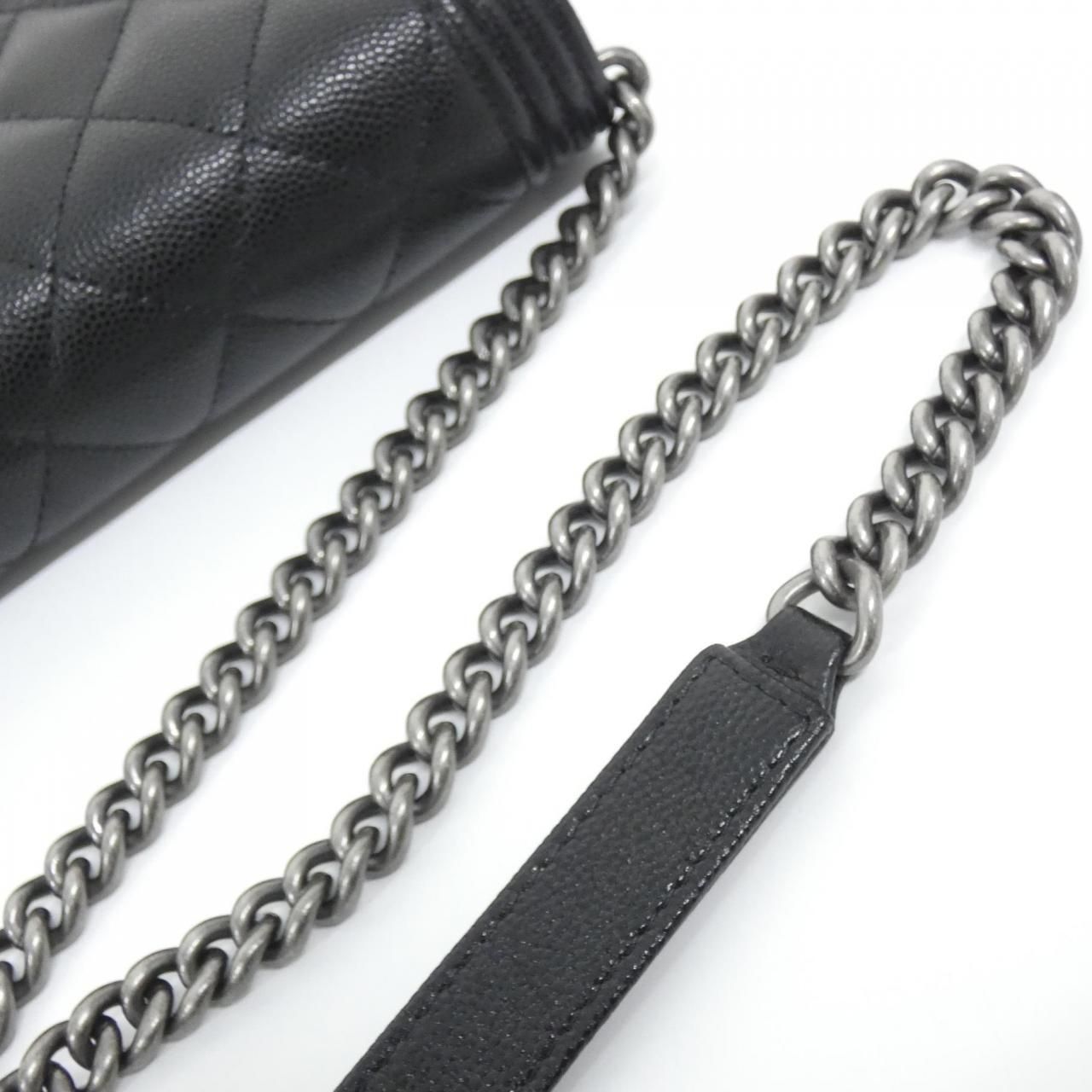 Chanel Boy Line Chain Wallet Shoulder — view 5