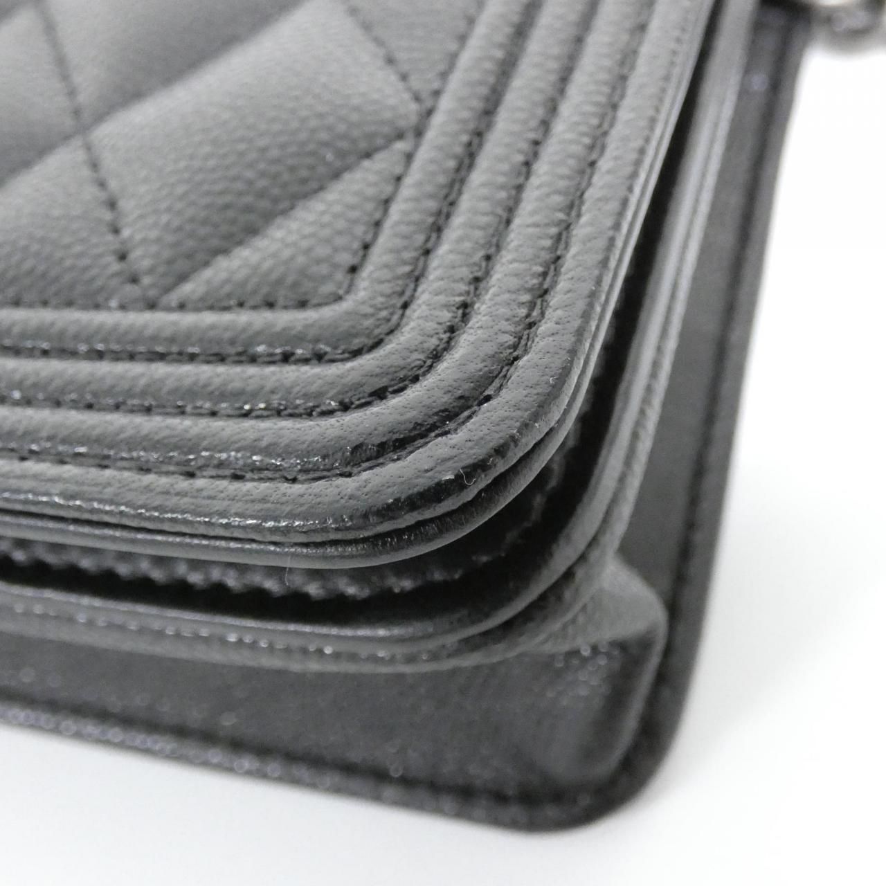 Chanel Boy Line Chain Wallet Shoulder — view 3