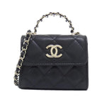 Chanel Chain Clutch Black