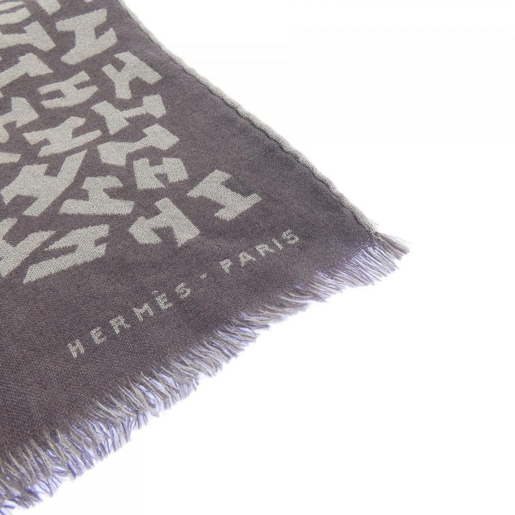 Hermes Shawl Scarf Beige — view 2