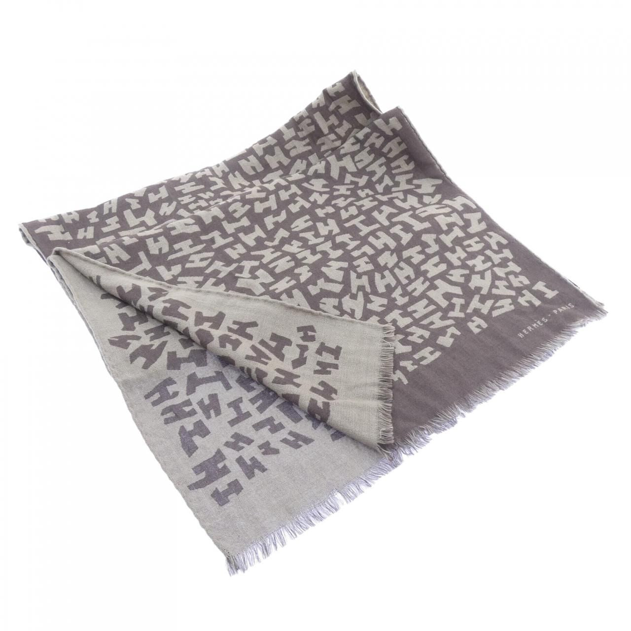 Hermes Shawl Scarf Beige