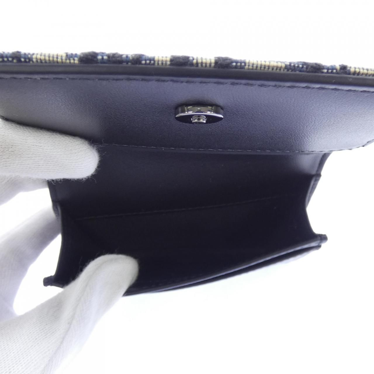 Dior Card Case Card Holders Black — view 5