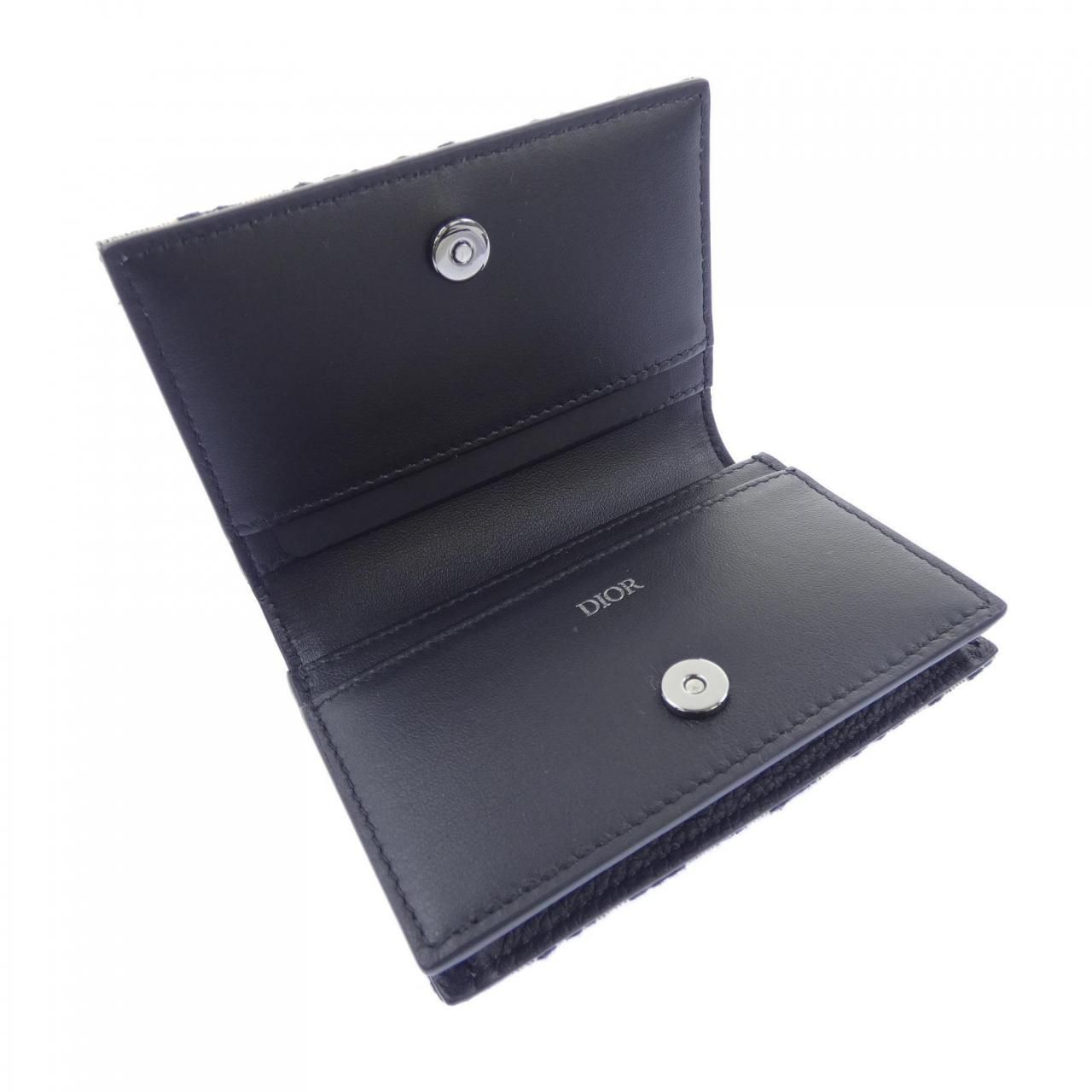 Dior Card Case Card Holders Black — view 4
