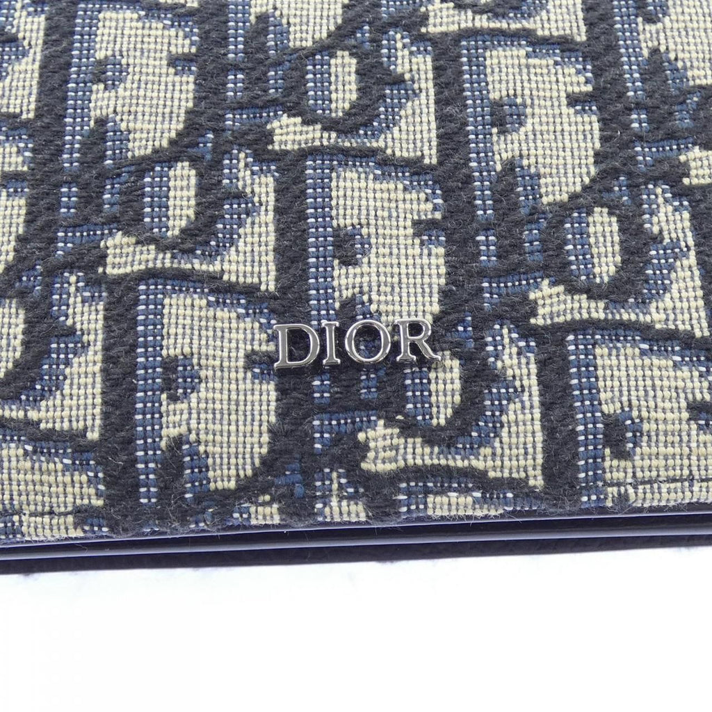 Dior Card Case Card Holders Black — view 3