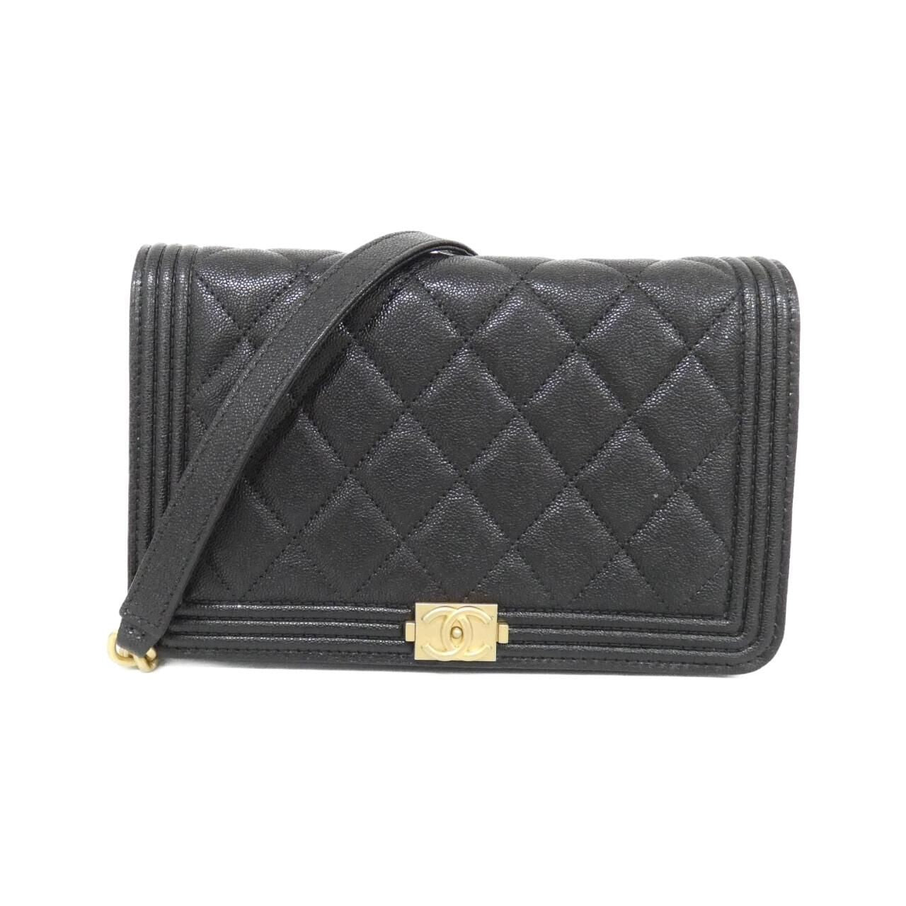 Chanel Boy Line Chain Wallet Shoulder