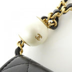 Chanel Chain Clutch Black — view 8