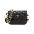 Chanel Chain Clutch Black