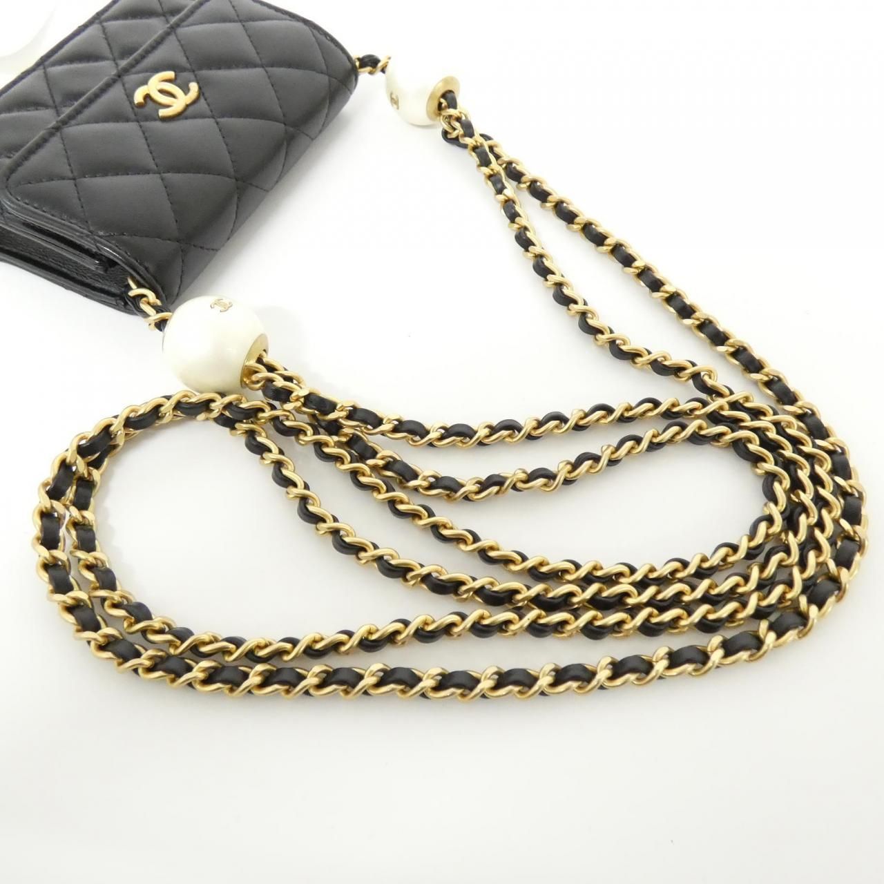 Chanel Chain Clutch Black — view 7