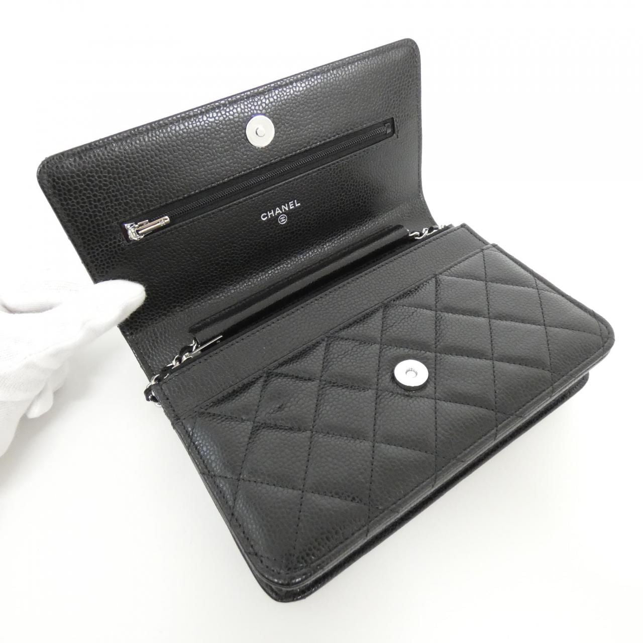 Chanel Timeless Classic Line Chain Wallet Shoulder — view 7