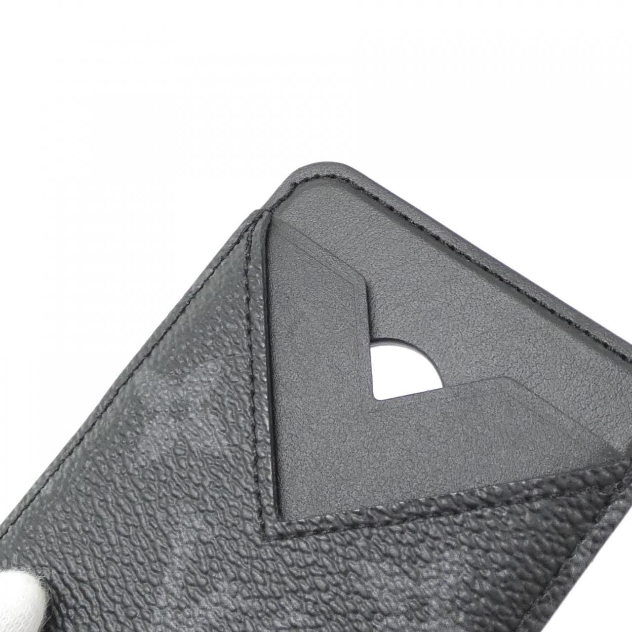 Louis Vuitton Monogram Eclipse Card Holder Magnet Case — view 4