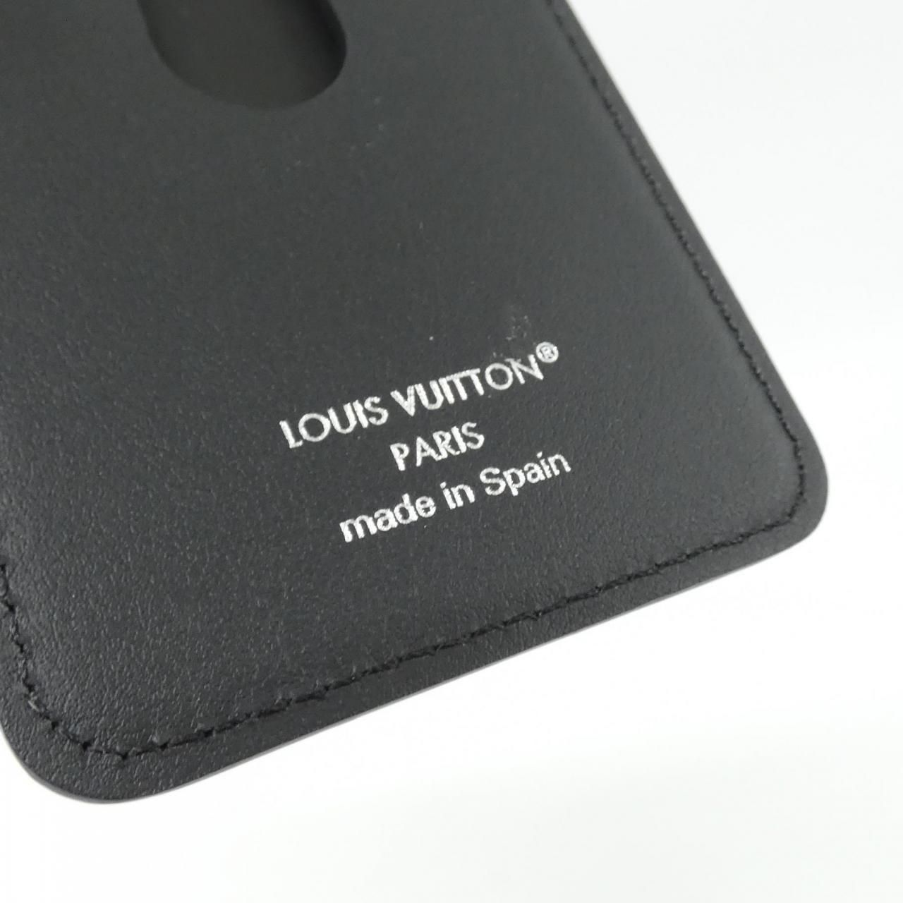 Louis Vuitton Monogram Eclipse Card Holder Magnet Case — view 6