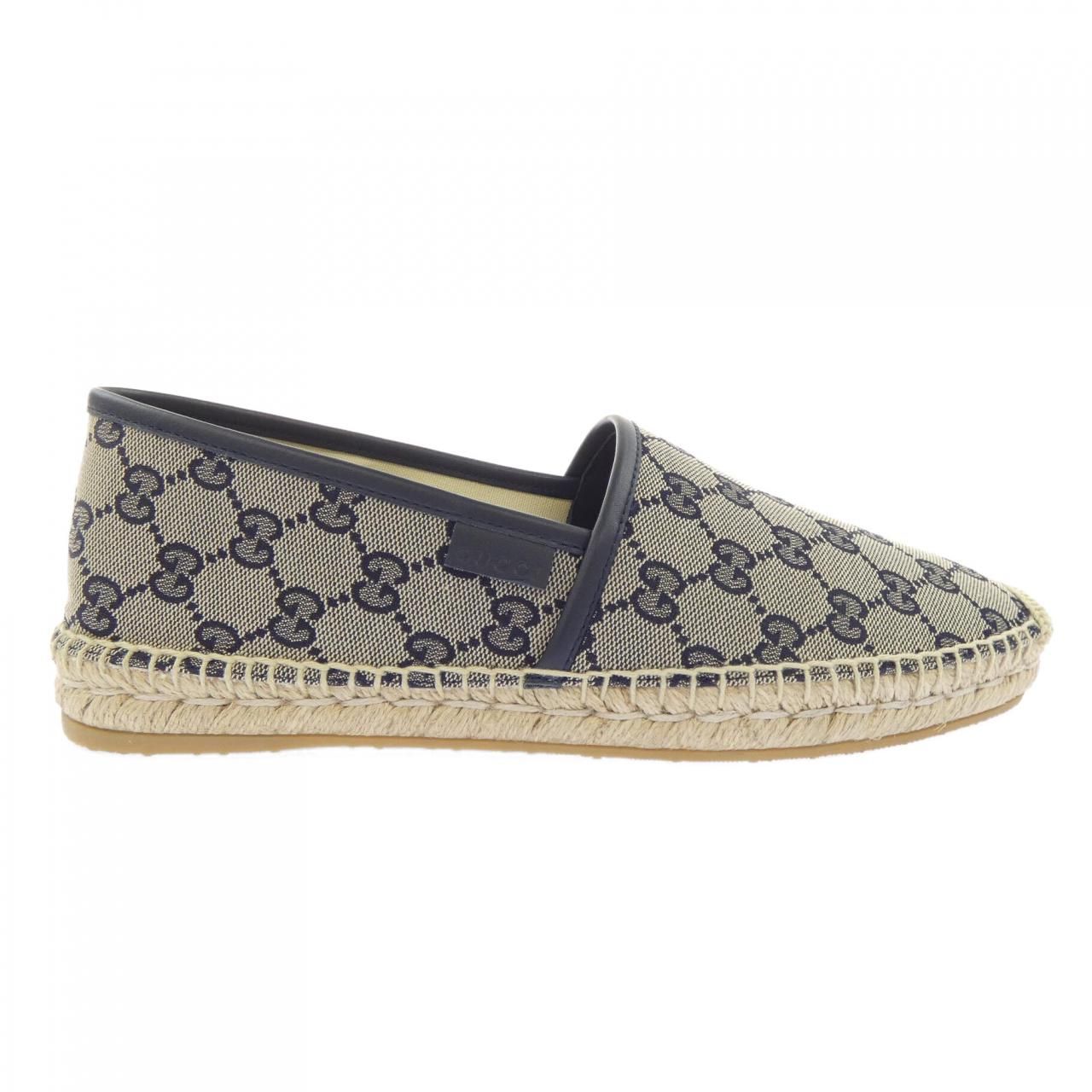 Gucci Flat Sneakers Navy