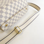 Louis Vuitton Damier Azur Naviglio Shoulder — view 7