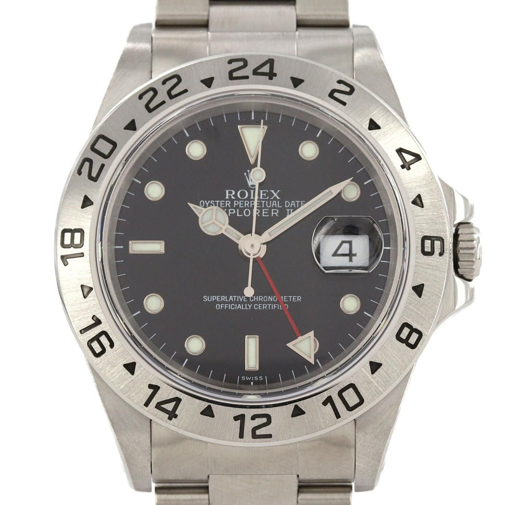 Rolex Explorer II SS Automatic Winding a Number Watch