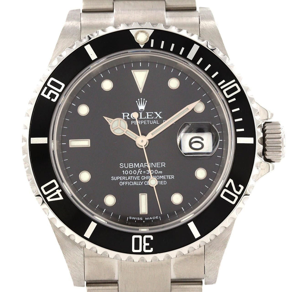 Rolex Submariner Date SS Automatic Winding Number Watch