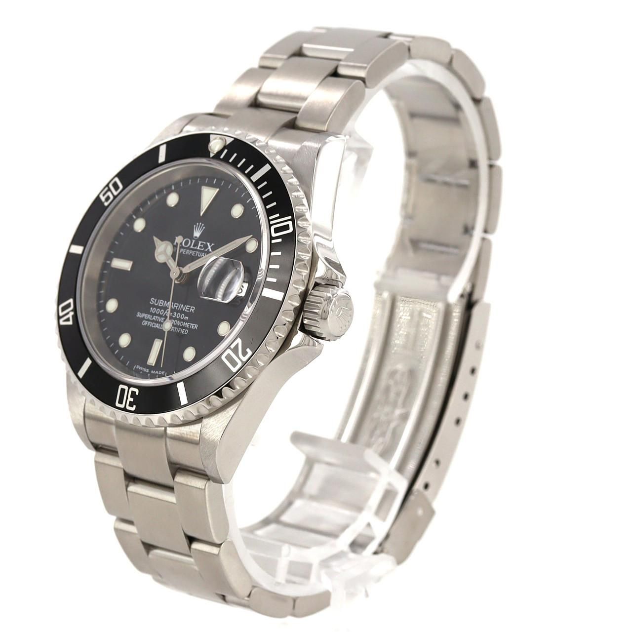 Rolex Submariner Date SS Automatic Winding Number Watch — view 2