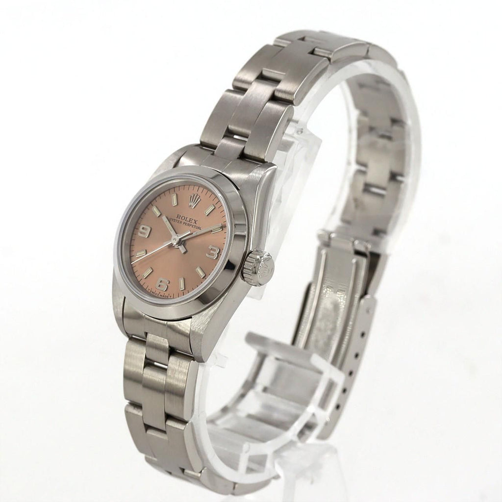 Rolex Oyster Perpetual SS Automatic Winding T Number Watch — view 2