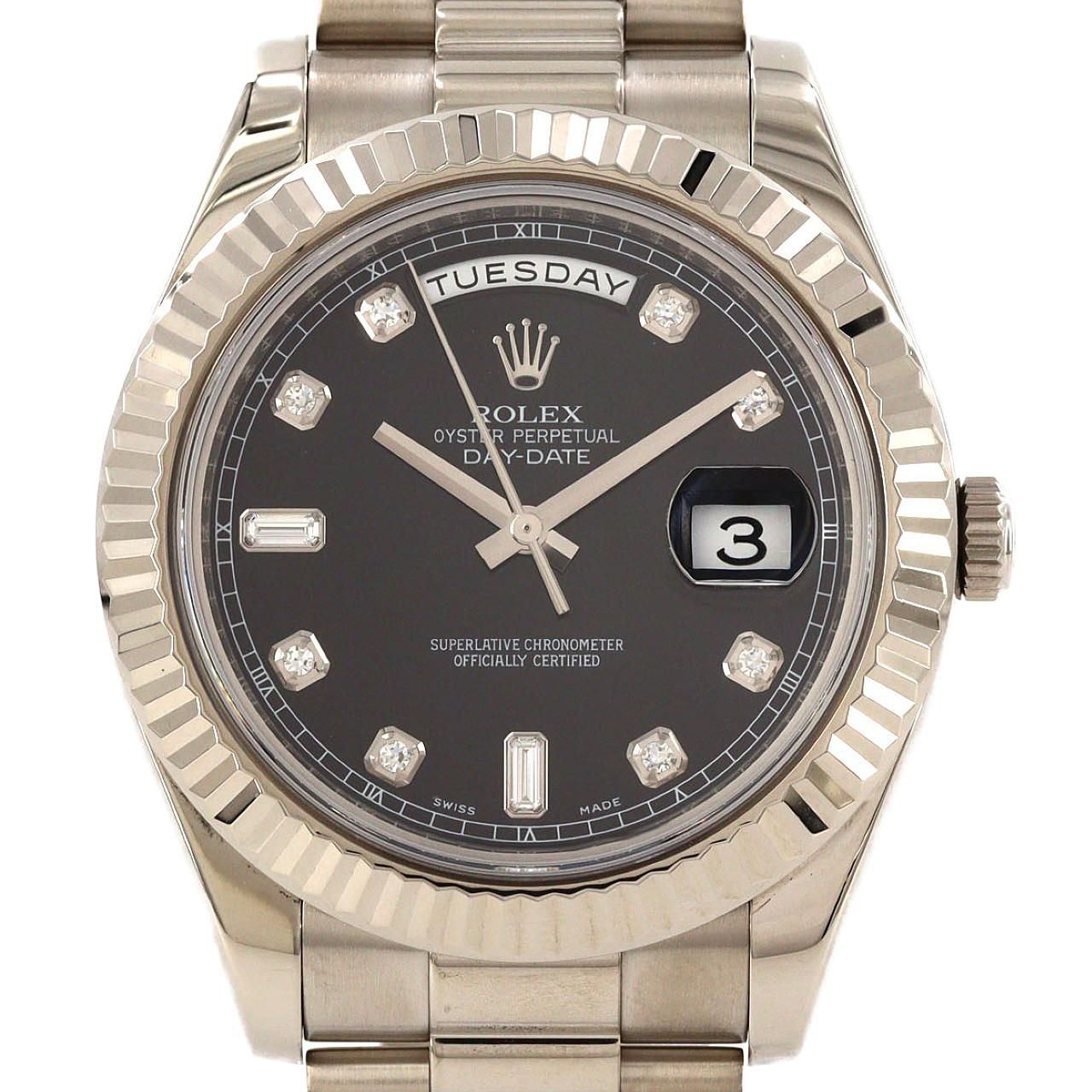 Rolex Day Date II WG Automatic Winding Number Watch