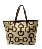 Gucci Tote Horsebit Pattern