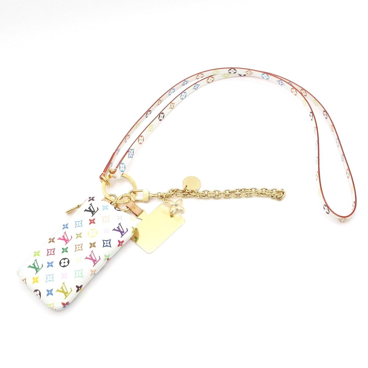 Louis Vuitton Mobile Phone Case Monogram Multicolor LV Takashi Murakami Etui — view 2