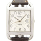 Hermes Watch Capecod External Belt Buckle Ivory